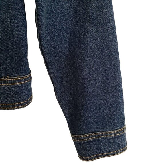 Distressed Old Navy Jean Jacket s L - Picture 5 of 6